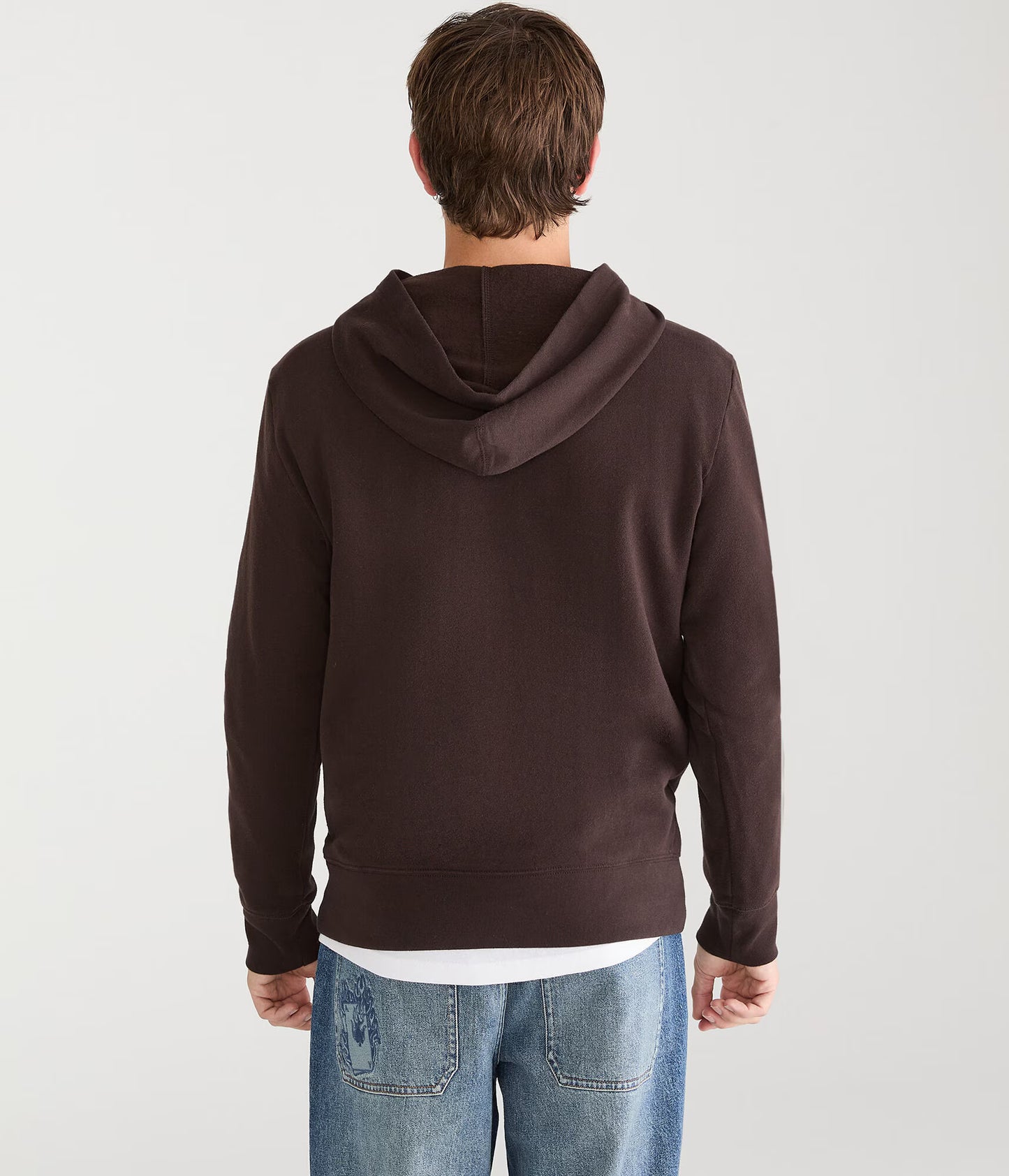 AEROPOSTALE 87  FULL ZIP HOODIE BLACK 7