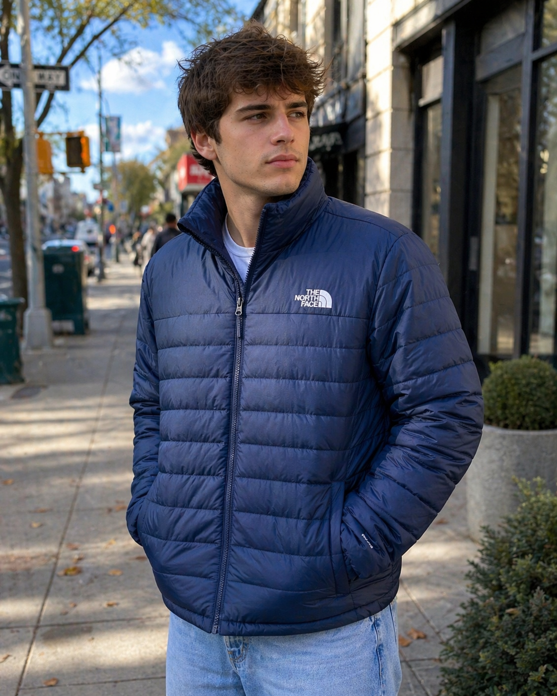 🔥 THE NORTH FACE PUFFER JACKET – SIZE L 🔥