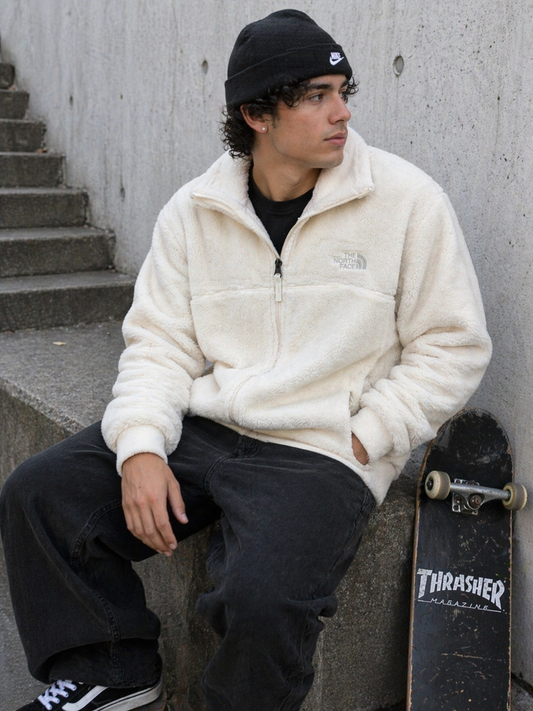 🔥 THE NORTH FACE OSITO LUX JACKET – WHITE DUNE 🔥