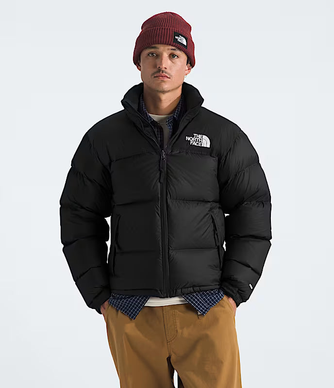 Chaqueta The North Face  negro logo blanco Talla L