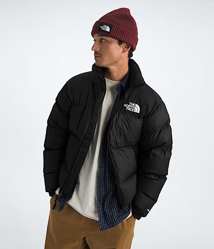 Chaqueta The North Face  negro logo blanco Talla L