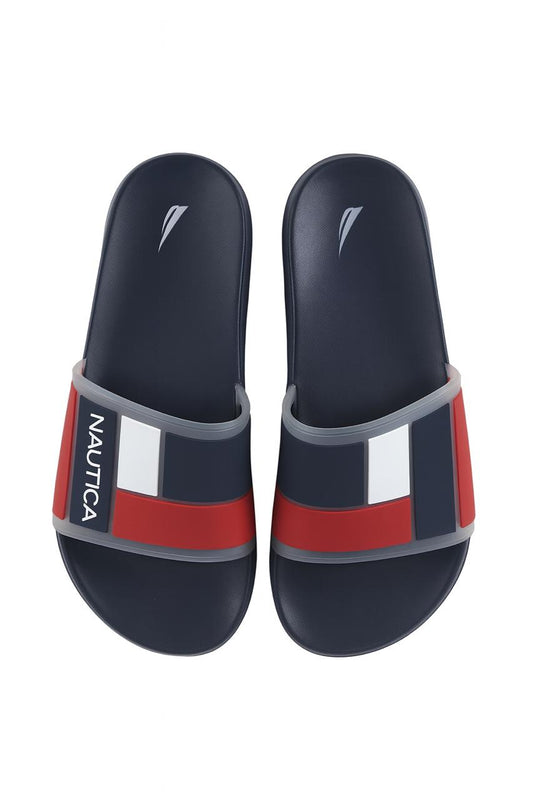 NAUTICA BENTON SLIE  NAVY/RED/WHITE