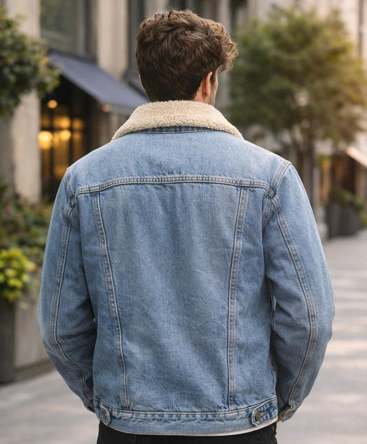 Jackets Jeans Hombre con forro Polar Talla M