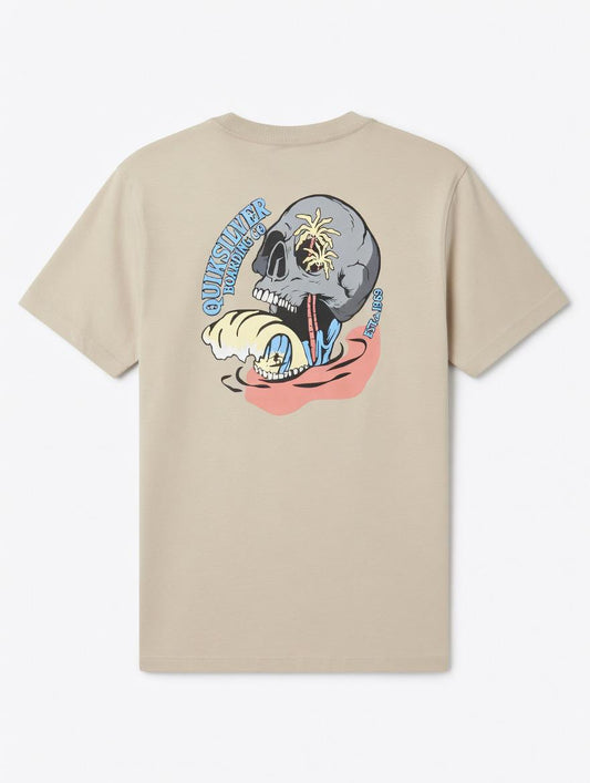 Camisetas  estampadas para hombre Quiksilver Boarding .co talla M