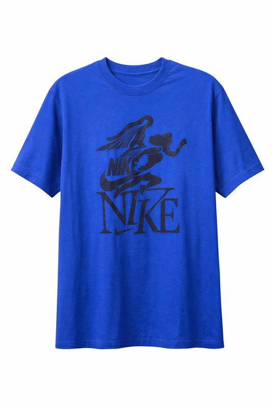 Camisetas  estampadas para hombre Nike Blue talla L