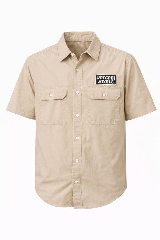 Camiseta de manga corta Volcom Trade Stone para hombre Talla L/G