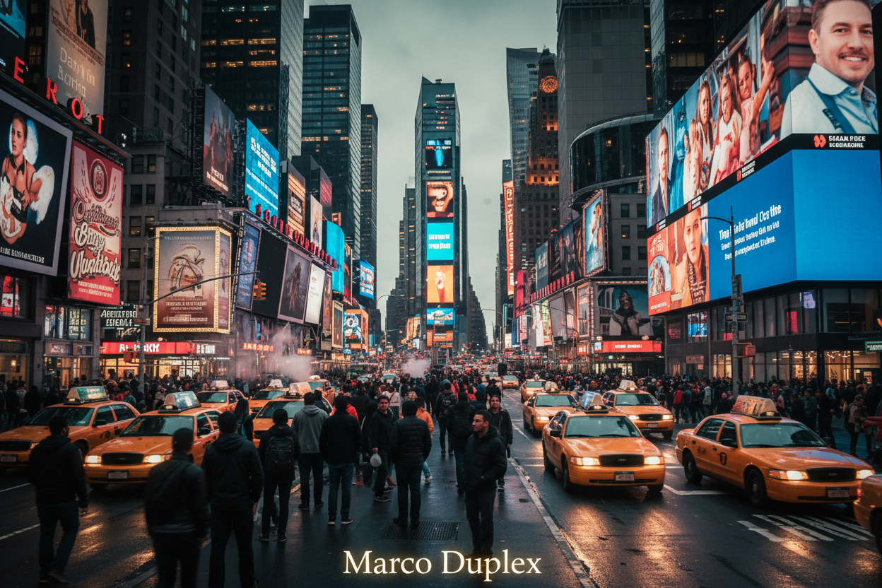 abajo al pie de en la foto Marco Duplex