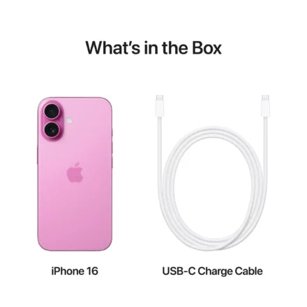 iPhone 16 128GB — Color Rosado