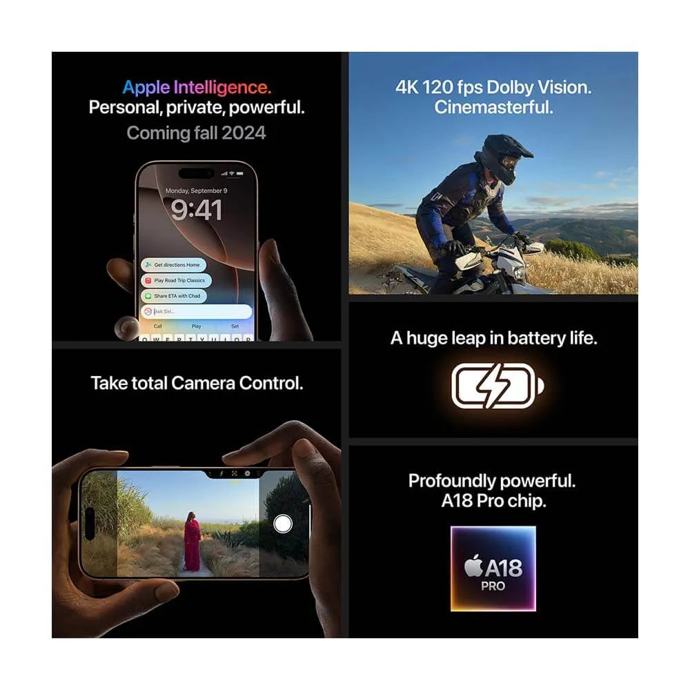 iPhone 16 Pro Max 256 GB — Color Dorado.