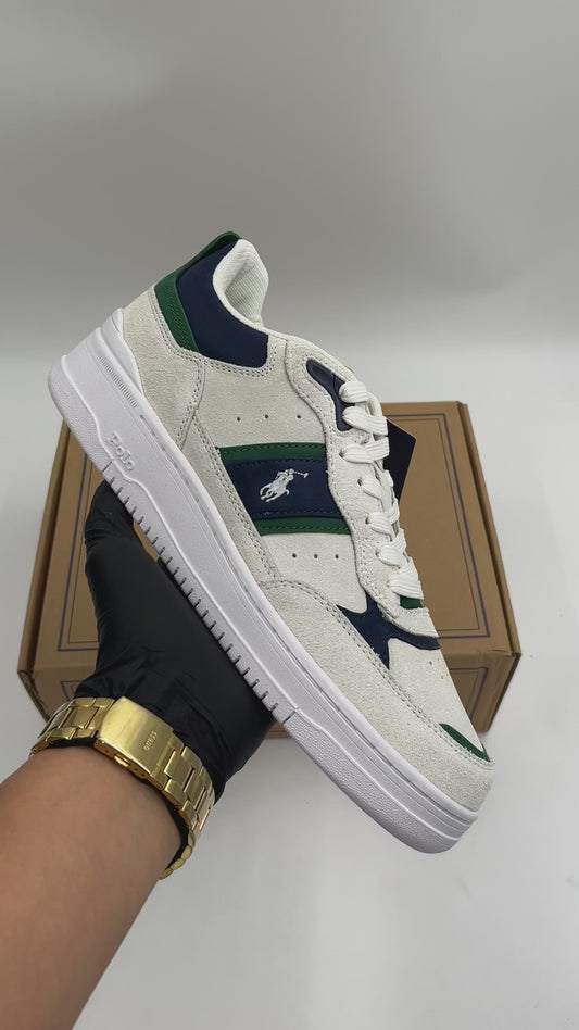 POLO RALPH LAUREN MASTR SP 125 SK LTL BLANCO MU SUEDE